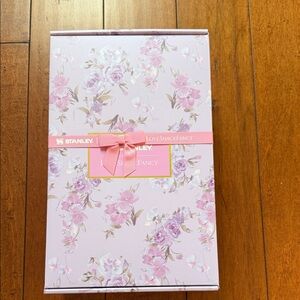 Stanley Floral Tumbler Box with Pink and Purple Design